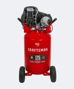 Budget 🛒 CRAFTSMAN Air Compressors 30-Gallon Single Stage Portable Corded Electric Vertical Air Compressor ⭐