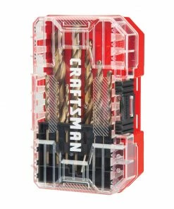 Best deal ✨ CRAFTSMAN Twist Drill Bits 14-Piece Assorted x Set Gold Ferrous Coated Hss Twist Drill Bit Set 😀 -Craftsman Official Shop 17585187