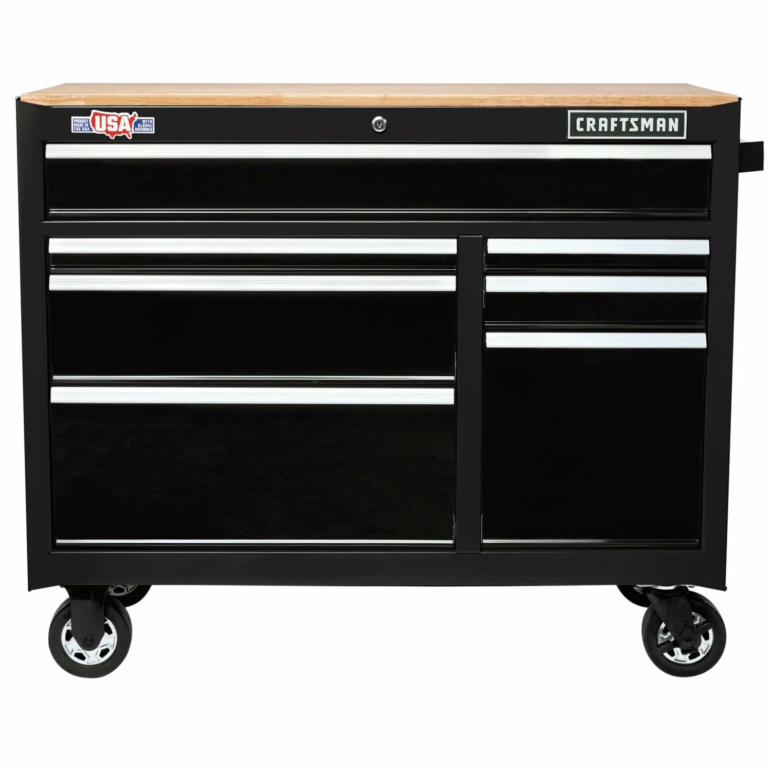 Cheap π CRAFTSMAN Bottom Tool Cabinets 2000 Series 41-in W x 35-in H 7-Drawer Steel Rolling Tool Cabinet (Black) π 1 Cheap π CRAFTSMAN Bottom Tool Cabinets 2000 Series 41-in W x 35-in H 7-Drawer Steel Rolling Tool Cabinet (Black) π