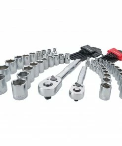 Flash Sale ✔️ CRAFTSMAN Mechanics Tool Sets Versastack 71-Piece Standard (SAE) and Metric Combination Polished Chrome Mechanics Tool Set (1/4-in; 3/8-in;) 🎁