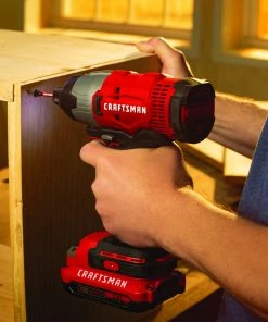 Discount 😍 CRAFTSMAN Impact Drivers V20 20-volt Max Variable Speed Cordless Impact Driver (2-Batteries Included) 😍 -Craftsman Official Shop 18115121