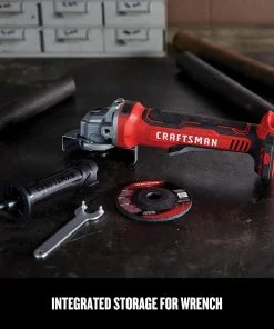 Cheapest 🔔 CRAFTSMAN Angle Grinders V20 4.5-in 20-Volt Max Paddle Switch Brushless Cordless Angle Grinder ⌛ -Craftsman Official Shop 18161344