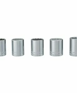 Promo π€© CRAFTSMAN Sockets & Socket Sets 5-Piece Metric 1/2-in Drive 12-point 1/2-in Shallow Socket Set π