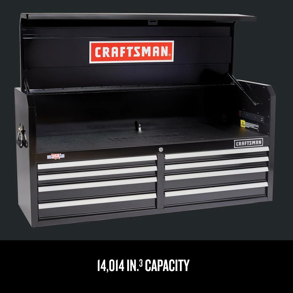 Cheapest π₯ CRAFTSMAN Top Tool Chests 2000 Series 51.5-in W x 24.5-in H 8-Drawer Steel Tool Chest (Black) β 2 Cheapest π₯ CRAFTSMAN Top Tool Chests 2000 Series 51.5-in W x 24.5-in H 8-Drawer Steel Tool Chest (Black) β - Image 2