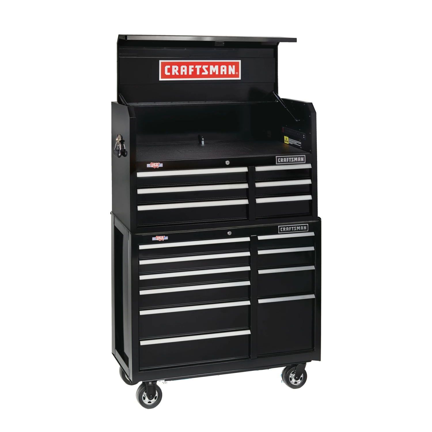 New π CRAFTSMAN Top Tool Chests 2000 Series 40.5-in W x 24.5-in H 6-Drawer Steel Tool Chest (Black) π₯ 5 New π CRAFTSMAN Top Tool Chests 2000 Series 40.5-in W x 24.5-in H 6-Drawer Steel Tool Chest (Black) π₯ - Image 5
