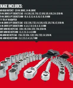 Flash Sale ✔️ CRAFTSMAN Mechanics Tool Sets Versastack 71-Piece Standard (SAE) and Metric Combination Polished Chrome Mechanics Tool Set (1/4-in; 3/8-in;) 🎁 -Craftsman Official Shop 40777384