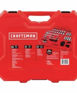 Cheap 😀 CRAFTSMAN Mechanics Tool Sets 83-Piece Standard (SAE) and Metric Combination Polished Chrome Mechanics Tool Set (1/4-in; 3/8-in) 🌟 -Craftsman Official Shop 40940202