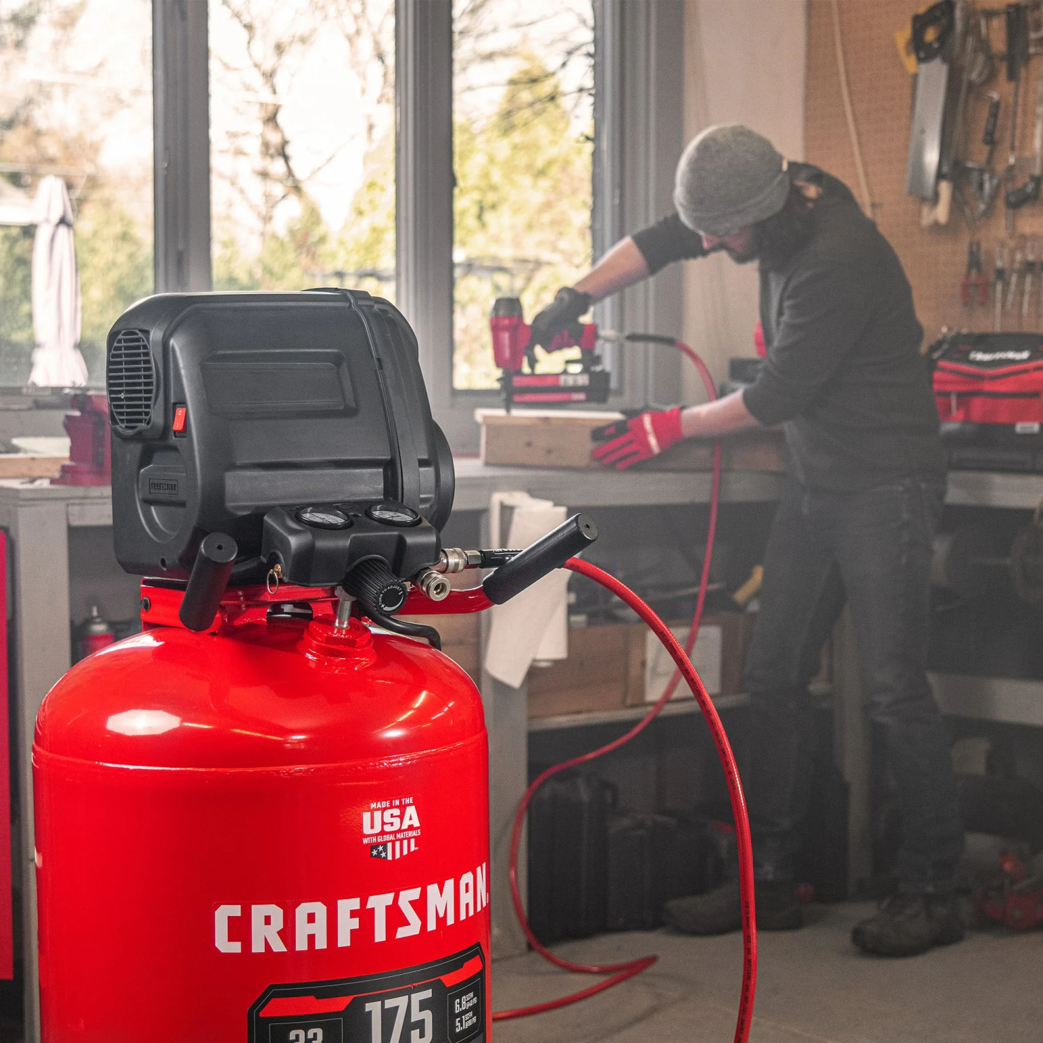 Best Sale π CRAFTSMAN Air Compressors 33-Gallon Single Stage Portable Corded Electric Vertical Air Compressor β¨ 15 Best Sale π CRAFTSMAN Air Compressors 33-Gallon Single Stage Portable Corded Electric Vertical Air Compressor β¨ - Image 15