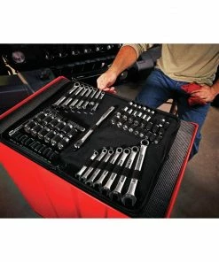 Coupon 🎉 CRAFTSMAN Mechanics Tool Sets 66-Piece Standard (SAE) and Metric Combination Polished Chrome Mechanics Tool Set (3/8-in) 🔥 -Craftsman Official Shop 40988332