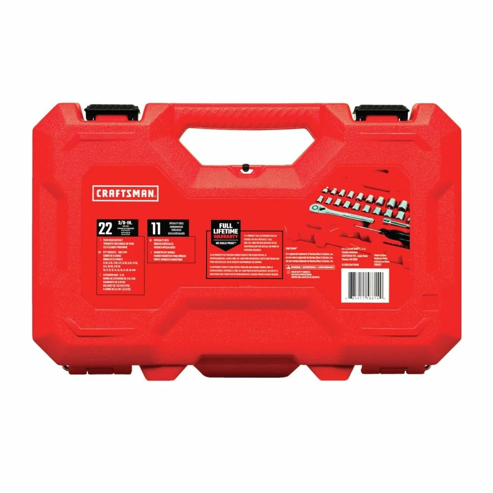 Deals π CRAFTSMAN Mechanics Tool Sets 33-Piece Standard (SAE) and Metric Combination Polished Chrome Mechanics Tool Set (3/8-in) π 6 Deals π CRAFTSMAN Mechanics Tool Sets 33-Piece Standard (SAE) and Metric Combination Polished Chrome Mechanics Tool Set (3/8-in) π - Image 6