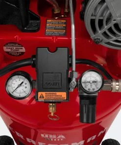 Budget 🛒 CRAFTSMAN Air Compressors 30-Gallon Single Stage Portable Corded Electric Vertical Air Compressor ⭐ -Craftsman Official Shop 41775406