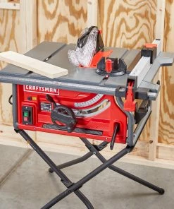 Outlet ⌛ CRAFTSMAN Table Saws 10-in Carbide-tipped Blade 15-Amp Corded Table Saw ✨ -Craftsman Official Shop 41973215