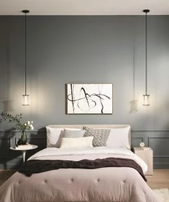 Flash Sale π Kichler Pendant Lighting Loman Matte Black and Brushed Nickel Craftsman Clear Glass Cylinder Mini Pendant Light π€© 27 Flash Sale π Kichler Pendant Lighting Loman Matte Black and Brushed Nickel Craftsman Clear Glass Cylinder Mini Pendant Light π€© -Craftsman Official Shop 42365774