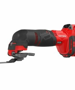 Best Pirce 👍 CRAFTSMAN Oscillating Tool Kits V20 11-Piece 20-volt Max Variable Speed Oscillating Multi-Tool Kit with Soft Case (1-Battery Included) ⌛