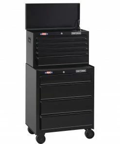 Cheap 🌟 CRAFTSMAN Bottom Tool Cabinets 1000 Series 26.5-in W x 32.5-in H 4-Drawer Steel Rolling Tool Cabinet (Black) 🤩 -Craftsman Official Shop 42548641