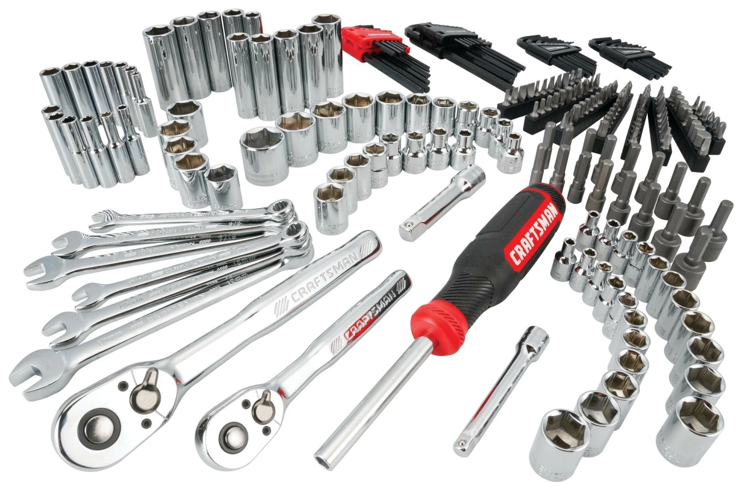Cheapest π€© CRAFTSMAN Mechanics Tool Sets 224-Piece Standard (SAE) and Metric Combination Polished Chrome Mechanics Tool Set (1/4-in; 3/8-in) π 6 Cheapest π€© CRAFTSMAN Mechanics Tool Sets 224-Piece Standard (SAE) and Metric Combination Polished Chrome Mechanics Tool Set (1/4-in; 3/8-in) π - Image 6