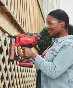 Cheap 🎁 CRAFTSMAN Pneumatic Staplers 18ga 20v Cordless Narrow Crown Stapler 🛒 -Craftsman Official Shop 43195851