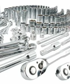 Top 10 β CRAFTSMAN Mechanics Tool Sets 308-Piece Standard (SAE) and Metric Combination Polished Chrome Mechanics Tool Set (1/4-in; 3/8-in) π―