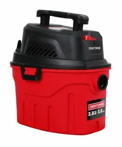 Best deal 🔥 CRAFTSMAN Shop Vacuums 3-Gallon Corded Portable Wet/Dry Shop Vacuum (Corded) 🔔 -Craftsman Official Shop 43317394 scaled