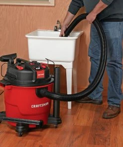 Deals 👍 CRAFTSMAN Shop Vacuums 12-Gallon Corded Portable Wet/Dry Shop Vacuum 🤩 -Craftsman Official Shop 43444492 scaled