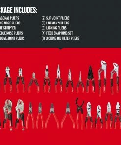 Flash Sale 🔔 CRAFTSMAN Plier Sets 25-Pack Assorted Plier Set ✔️ -Craftsman Official Shop 43490818