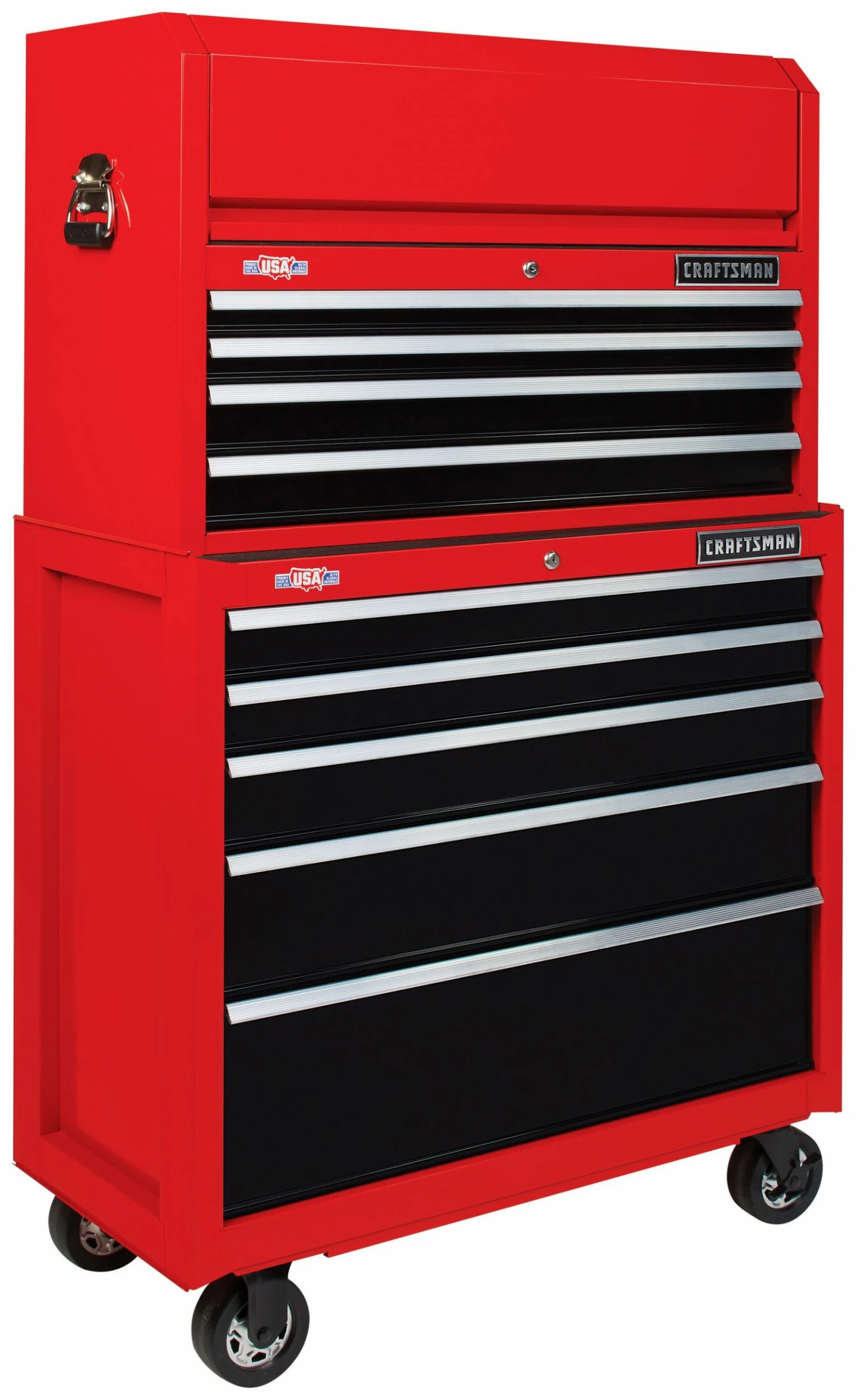Brand new π CRAFTSMAN Top Tool Chests 2000 Series 37-in W x 24.5-in H 4-Drawer Steel Tool Chest (Red) 𧨠11 Brand new π CRAFTSMAN Top Tool Chests 2000 Series 37-in W x 24.5-in H 4-Drawer Steel Tool Chest (Red) 𧨠- Image 11