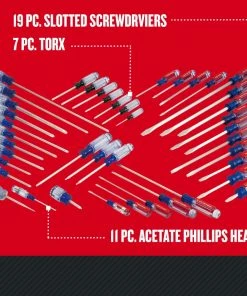 Best deal 🤩 CRAFTSMAN Screwdrivers 42-Piece Acetate Handle Set Screwdriver Set ✔️ -Craftsman Official Shop 44099935