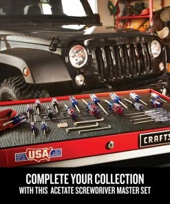 Best deal 🤩 CRAFTSMAN Screwdrivers 42-Piece Acetate Handle Set Screwdriver Set ✔️ -Craftsman Official Shop 44100838
