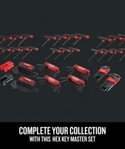 Best Pirce 🤩 CRAFTSMAN Hex Keys & Torx Keys 100-key Standard (Sae) and Metric Combination Hex Key Set 😍 -Craftsman Official Shop 44102399