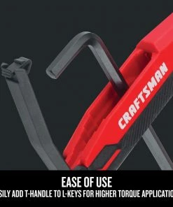 Best Pirce 🤩 CRAFTSMAN Hex Keys & Torx Keys 100-key Standard (Sae) and Metric Combination Hex Key Set 😍 -Craftsman Official Shop 44102400