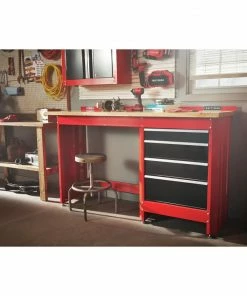 Best Sale 🎁 CRAFTSMAN Tool Storage Accessories 2000 Series Workbench, 4-drawer Storage Module ❤️ -Craftsman Official Shop 44215734