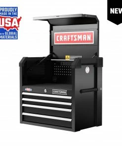 Craftsman Official Shop 7 Brand new ๐ CRAFTSMAN Top Tool Chests 2000 Series 26-in W x 24.7-in H 4-Drawer Steel Tool Chest (Black) ๐