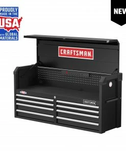 Brand new 🛒 CRAFTSMAN Top Tool Chests 2000 Series 51.5-in W x 24.7-in H 8-Drawer Steel Tool Chest (Black) 😀