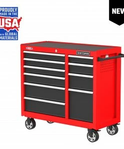 New 𧨠CRAFTSMAN Bottom Tool Cabinets 2000 Series 41-In 10-Drawer Cabinet - Red βοΈ