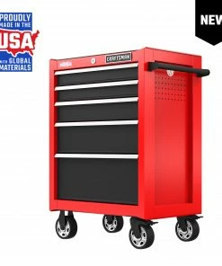Flash Sale β€οΈ CRAFTSMAN Bottom Tool Cabinets 2000 Series 27-In 5-Drawer Cabinet - Red β¨