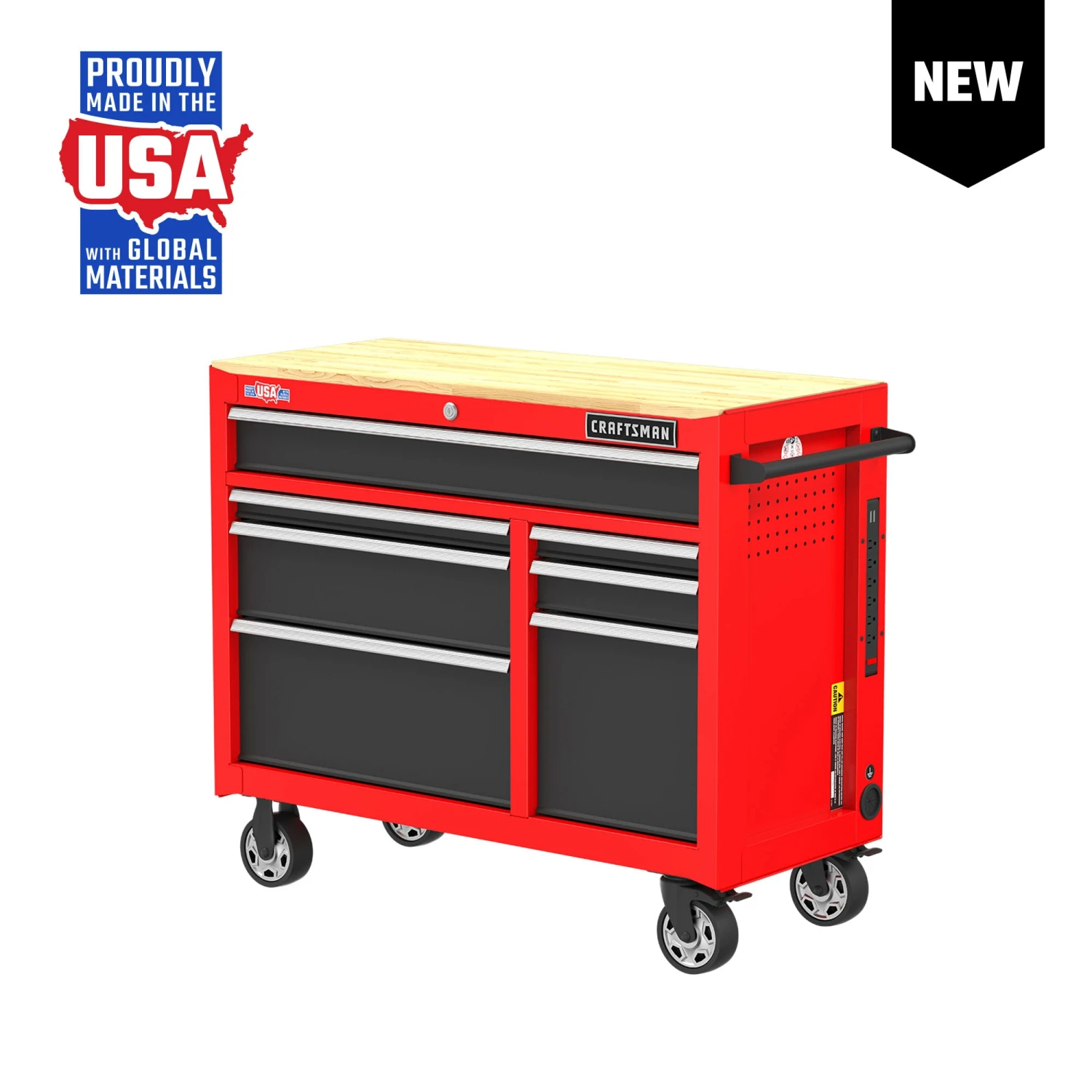 Discount π CRAFTSMAN Bottom Tool Cabinets 2000 Series 41-in W x 34-in H 7-Drawer Steel Rolling Tool Cabinet (Red) π 1 Discount π CRAFTSMAN Bottom Tool Cabinets 2000 Series 41-in W x 34-in H 7-Drawer Steel Rolling Tool Cabinet (Red) π