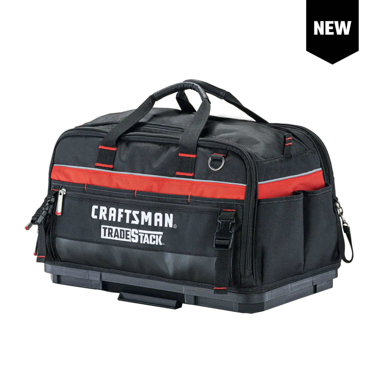 Best deal π CRAFTSMAN Tool Bags TRADESTACK System Black/Red Polyester 22.5-in Tool Bag π 1 Best deal π CRAFTSMAN Tool Bags TRADESTACK System Black/Red Polyester 22.5-in Tool Bag π