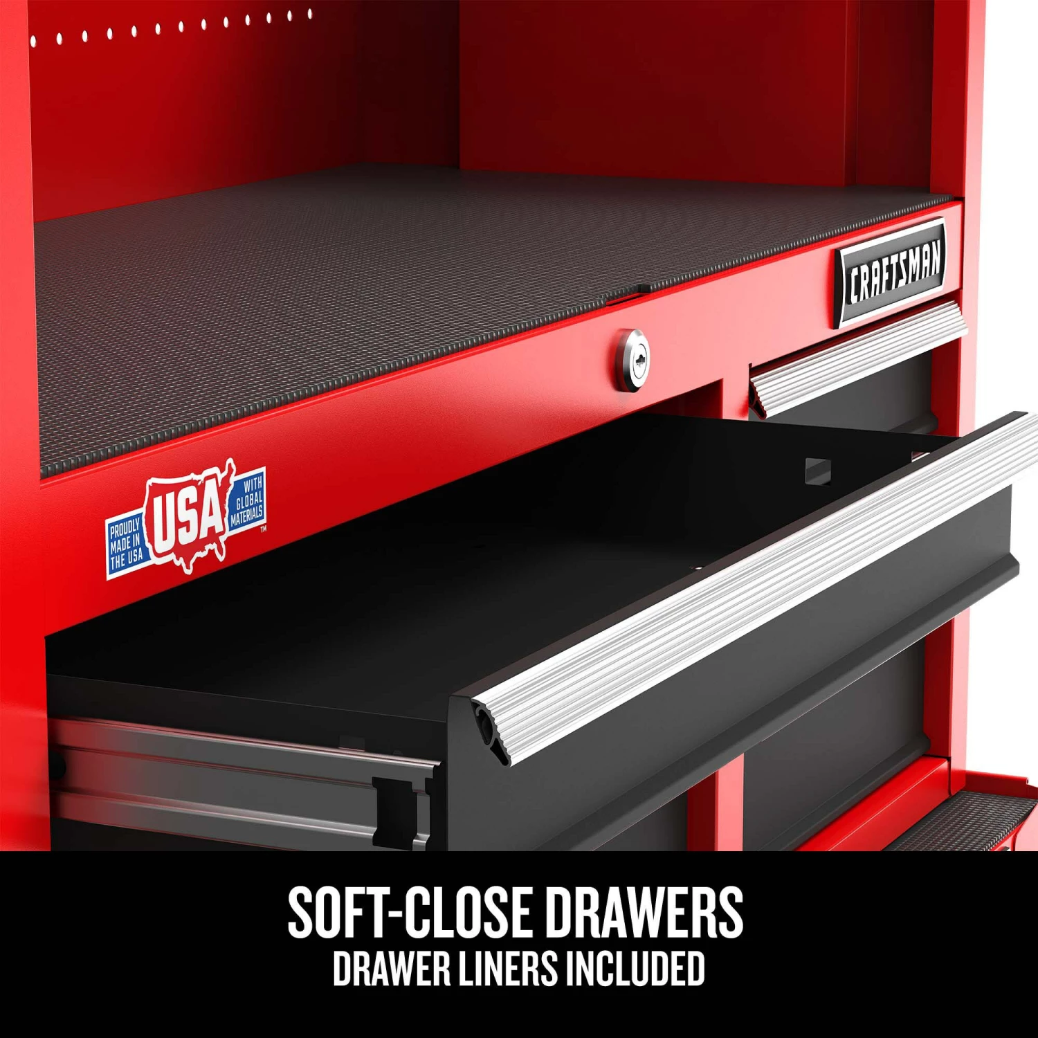 New π CRAFTSMAN Top Tool Chests 2000 Series 41-In 6-Drawer Chest - Red β€οΈ 4 New π CRAFTSMAN Top Tool Chests 2000 Series 41-In 6-Drawer Chest - Red β€οΈ - Image 4
