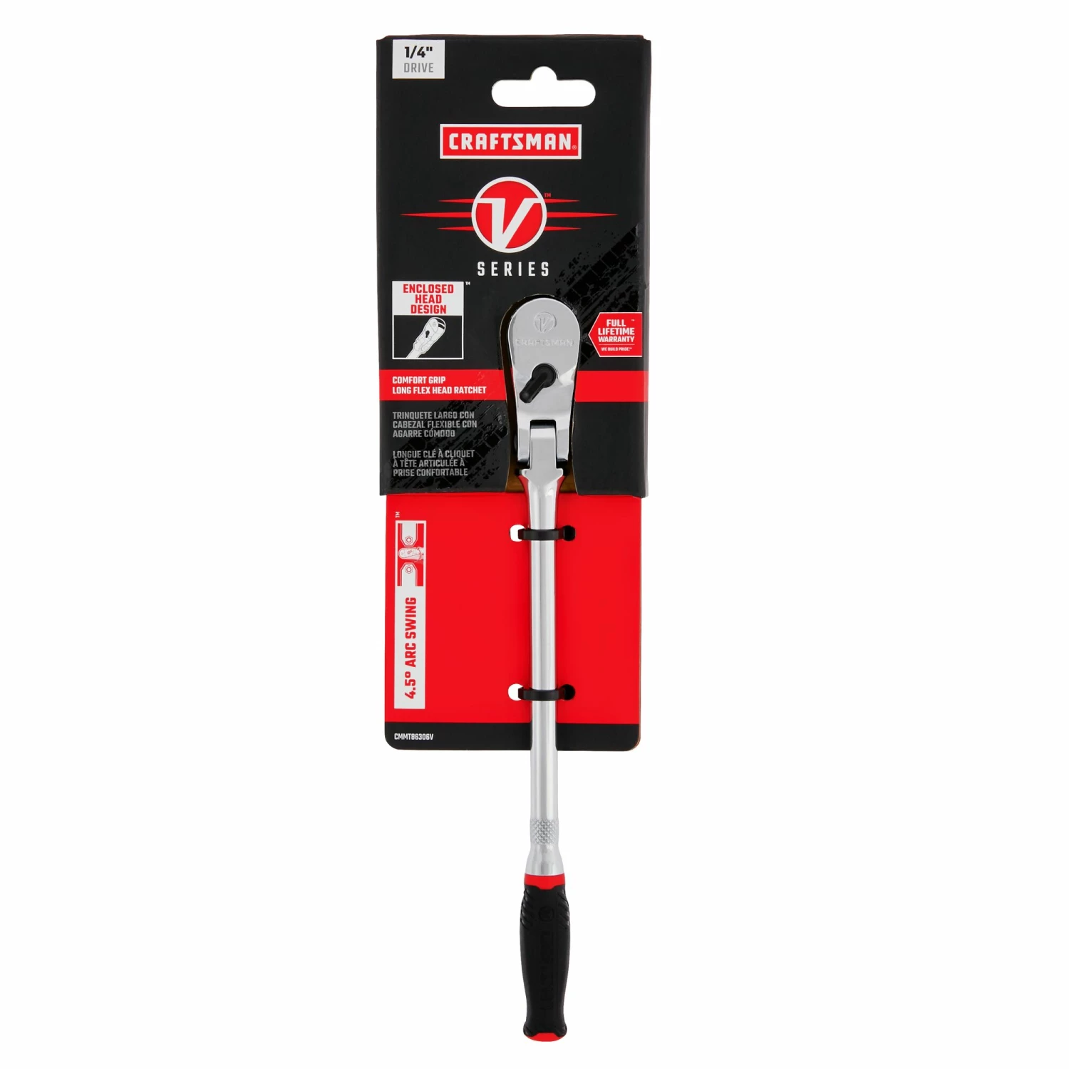 Best deal π₯ CRAFTSMAN Ratchets & Ratchet Sets V-series 80-Tooth 1/4-in Drive Flexible Head Standard Ratchet β 4 Best deal π₯ CRAFTSMAN Ratchets & Ratchet Sets V-series 80-Tooth 1/4-in Drive Flexible Head Standard Ratchet β - Image 4