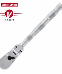Outlet 😍 CRAFTSMAN Ratchets & Ratchet Sets V-series 96-Tooth 1/2-in Drive Flexible Head Standard Ratchet 🌟