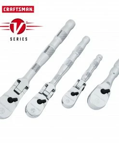 Best deal π CRAFTSMAN Ratchets & Ratchet Sets V-series 4-Piece Set Drive Flexible Head Standard Ratchet Set β¨