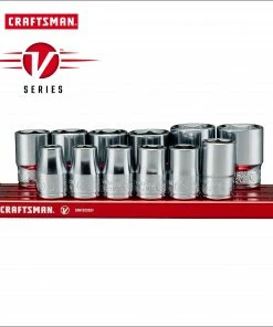 Best Sale π CRAFTSMAN Sockets & Socket Sets V-Series 12-Piece Metric 3/8-in Drive 6-point Set Shallow Socket Set π§¨