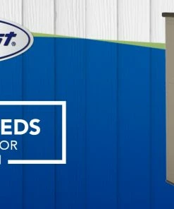 Best Sale 🤩 CRAFTSMAN Vinyl & Resin Storage Sheds 5-ft x 2-ft Craftsman Resin Shed Storage Shed ✨ -Craftsman Official Shop 44490172