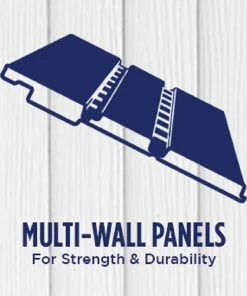 Best Sale 🤩 CRAFTSMAN Vinyl & Resin Storage Sheds 5-ft x 2-ft Craftsman Resin Shed Storage Shed ✨ -Craftsman Official Shop 44490177