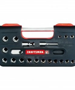 Best reviews of 🛒 CRAFTSMAN Sockets & Socket Sets V-Series 21-Piece Metric 1/2-in Drive 6-point Set Shallow Socket Set ❤️ -Craftsman Official Shop 44496432
