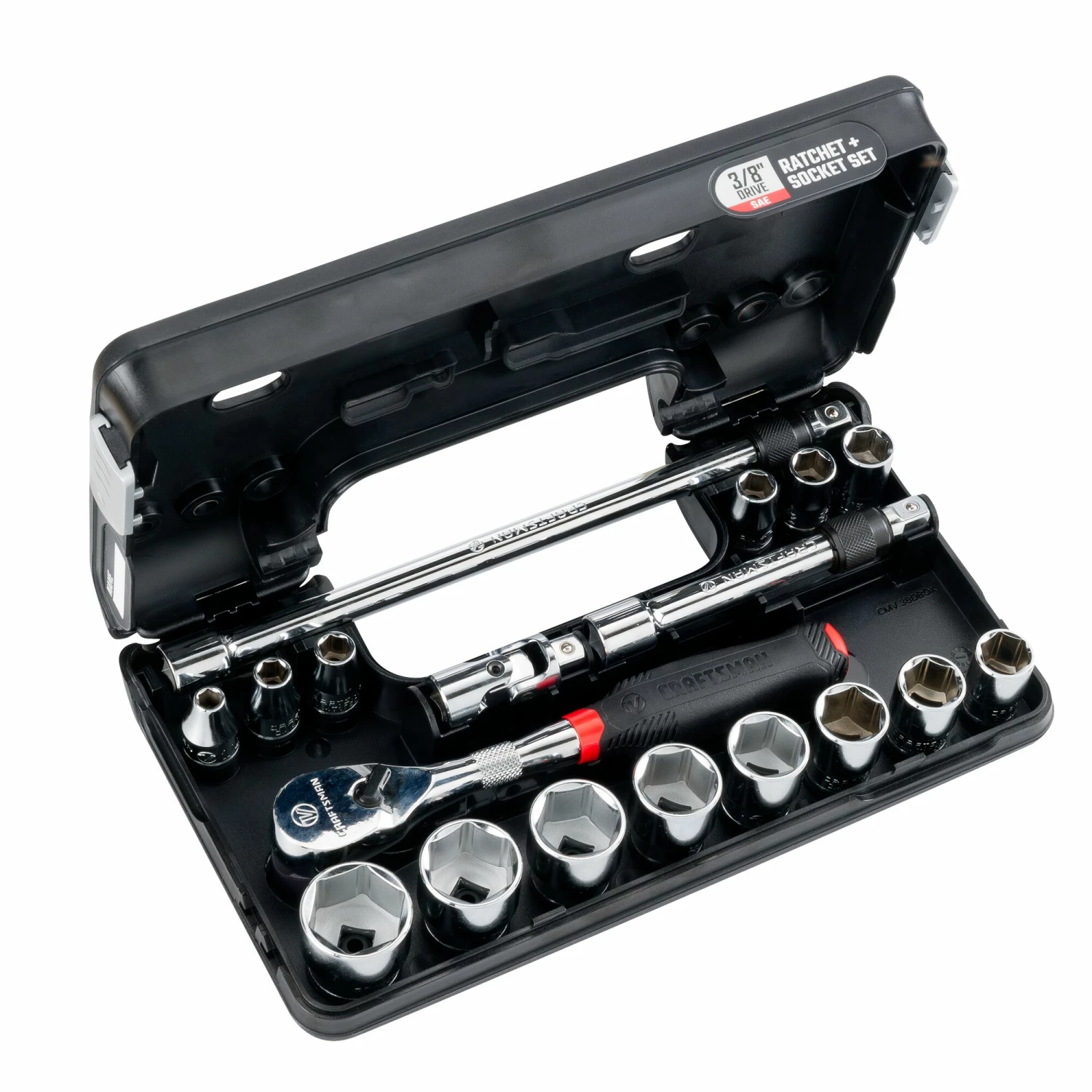 Buy β CRAFTSMAN Sockets & Socket Sets V-Series 18-Piece Standard (SAE) 3/8-in Drive 6-point Set Shallow Socket Set π― 8 Buy β CRAFTSMAN Sockets & Socket Sets V-Series 18-Piece Standard (SAE) 3/8-in Drive 6-point Set Shallow Socket Set π― - Image 8