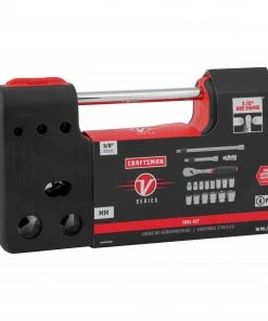 Hot Sale 😍 CRAFTSMAN Sockets & Socket Sets V-Series 18-Piece Metric 3/8-in Drive 6-point Set Shallow Socket Set 🤩 -Craftsman Official Shop 44499153