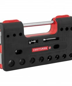 Hot Sale 😍 CRAFTSMAN Sockets & Socket Sets V-Series 18-Piece Metric 3/8-in Drive 6-point Set Shallow Socket Set 🤩 -Craftsman Official Shop 44499154