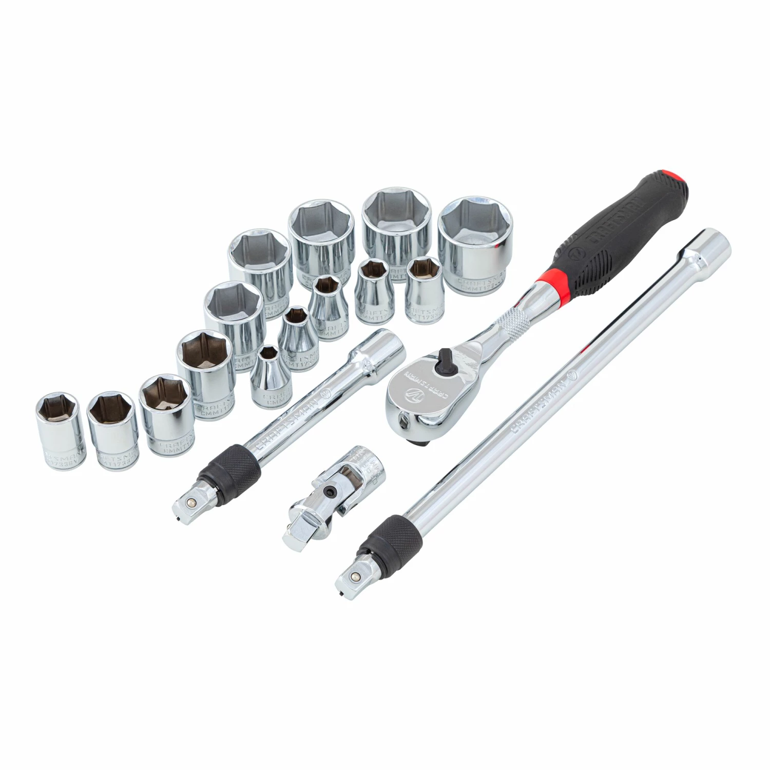 Buy β CRAFTSMAN Sockets & Socket Sets V-Series 18-Piece Standard (SAE) 3/8-in Drive 6-point Set Shallow Socket Set π― 6 Buy β CRAFTSMAN Sockets & Socket Sets V-Series 18-Piece Standard (SAE) 3/8-in Drive 6-point Set Shallow Socket Set π― - Image 6