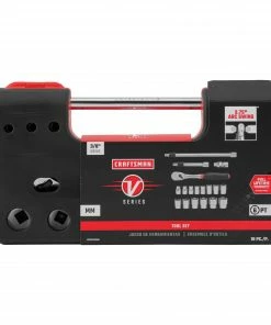 Hot Sale 😍 CRAFTSMAN Sockets & Socket Sets V-Series 18-Piece Metric 3/8-in Drive 6-point Set Shallow Socket Set 🤩 -Craftsman Official Shop 44499187